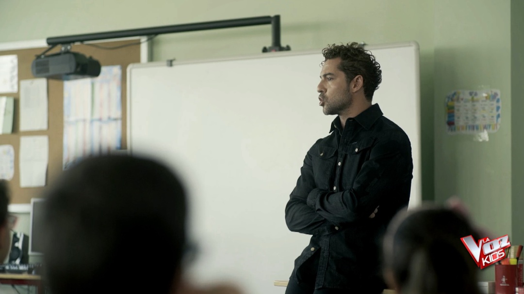 'La Voz Kids': así se convirtió David Bisbal en el profesor de música de un colegio