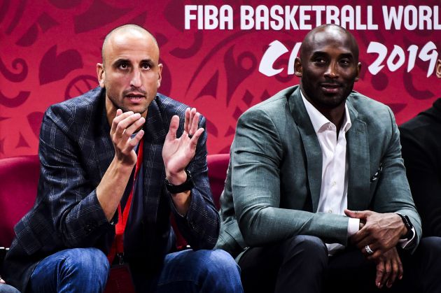 Ginóbili y Bryant, durante el Mundial de China. Ginóbili y Bryant, durante el Mundial de China.