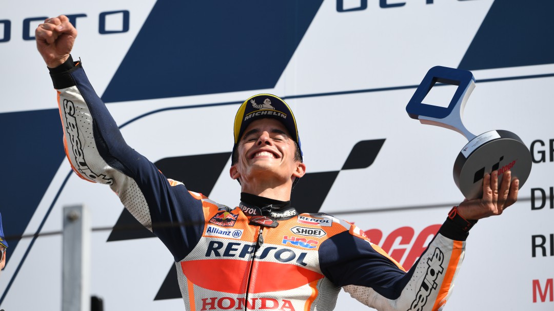 Márquez cumple 200 Grandes Premios rozando su sexto título