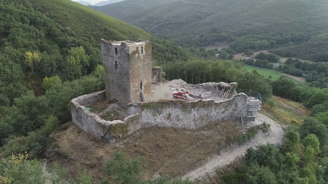 Finalizadas las obras de la torre del Castillo de Balboa tras una inversión de 50.000 euros