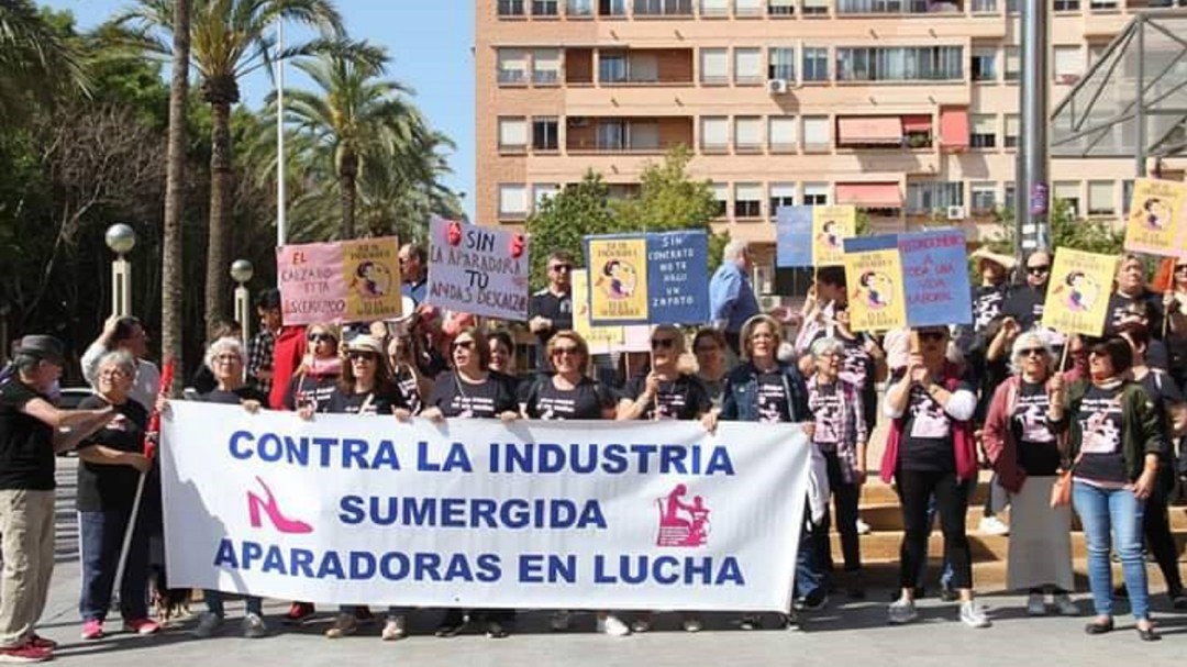 Las aparadoras reivindicarán sus derechos en la feria de calzado de Madrid