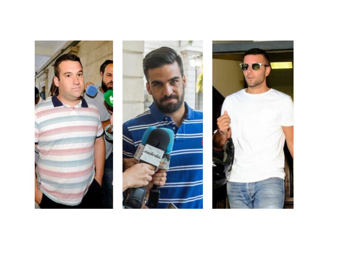 270 euros de multa para tres miembros de La Manada por el robo de unas gafas en Donostia 270 euros de multa para tres miembros de La Manada por el robo de unas gafas en Donostia