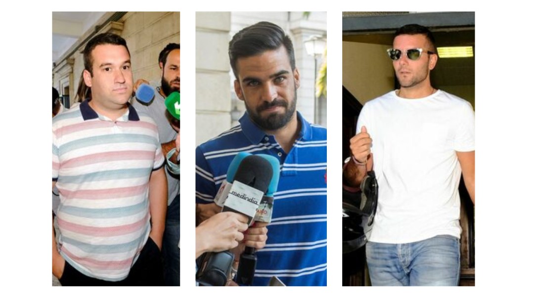 270 euros de multa para tres miembros de La Manada por el robo de unas gafas en Donostia