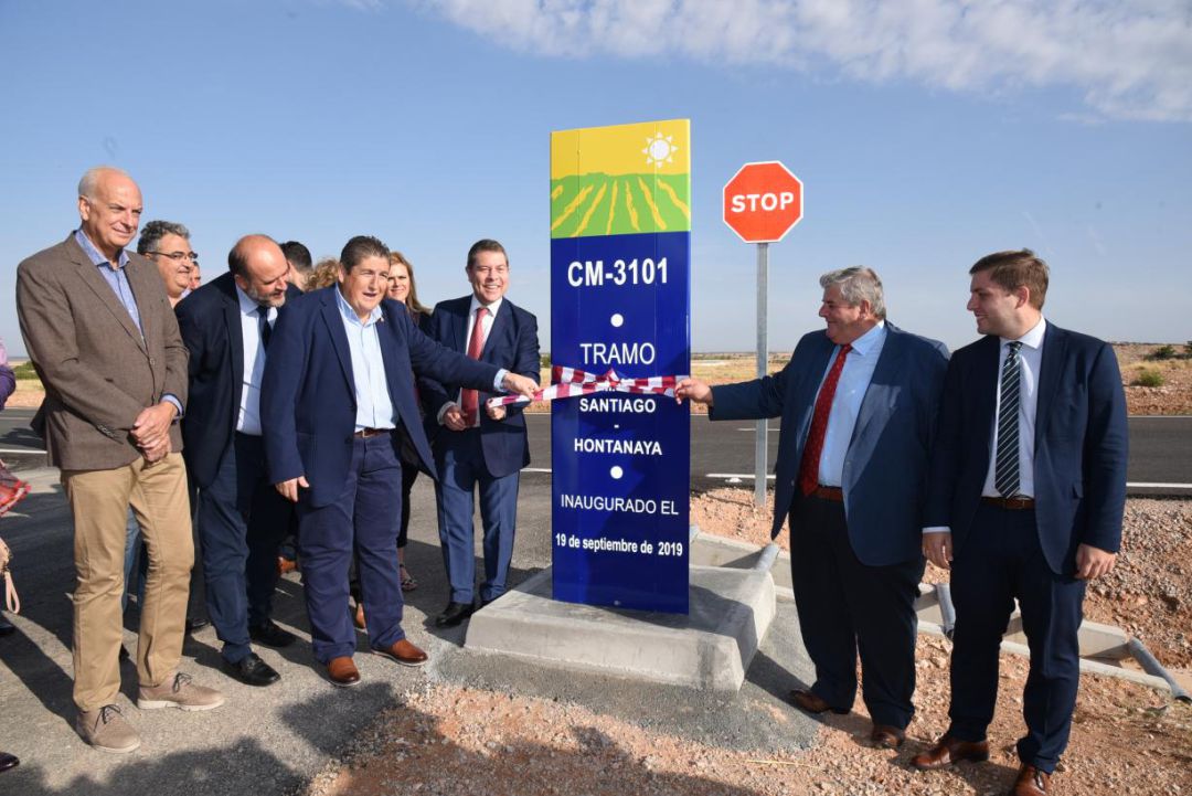 La carretera CM-3101 que conecta Villamayor de Santiago y Hontanaya ya ha sido inaugurada La carretera CM-3101 que conecta Villamayor de Santiago y Hontanaya ya ha sido inaugurada