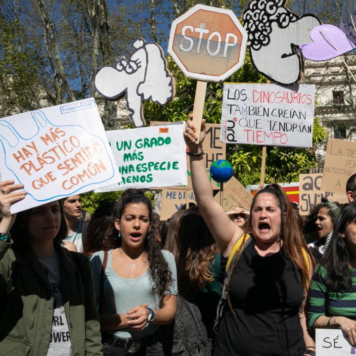 El mundo se detiene por el clima