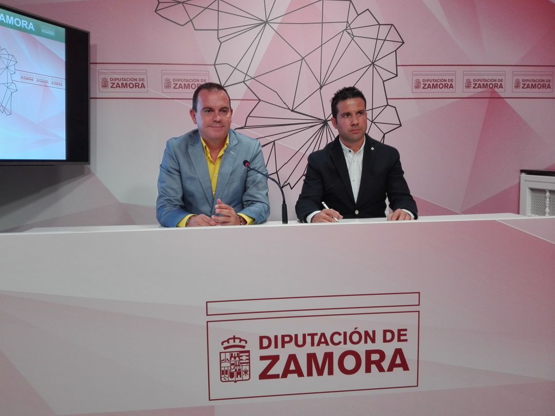 El presidente de la Diputación Provincial,Francisco Requejo, junto al nuevo gerente de IFEZA Raúl Macías El presidente de la Diputación Provincial,Francisco Requejo, junto al nuevo gerente de IFEZA Raúl Macías