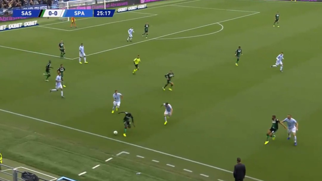 La jugada del año: golazo del Sassuolo sacando el balón desde atrás