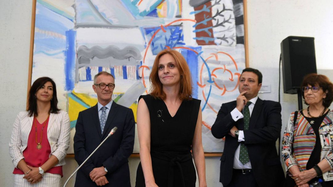 Beatriz Navas el día de su nombramiento Beatriz Navas el día de su nombramiento