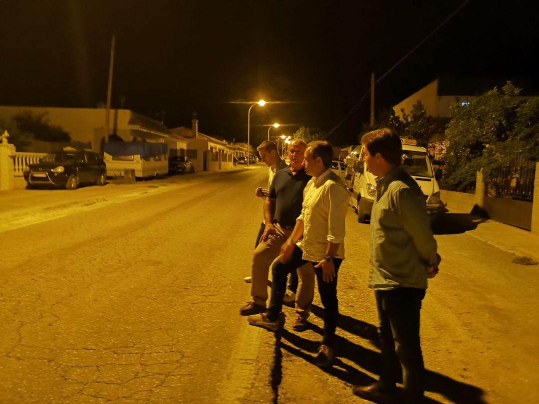 Antonio Saldaña durante su visita a GIbalbín Antonio Saldaña durante su visita a GIbalbín