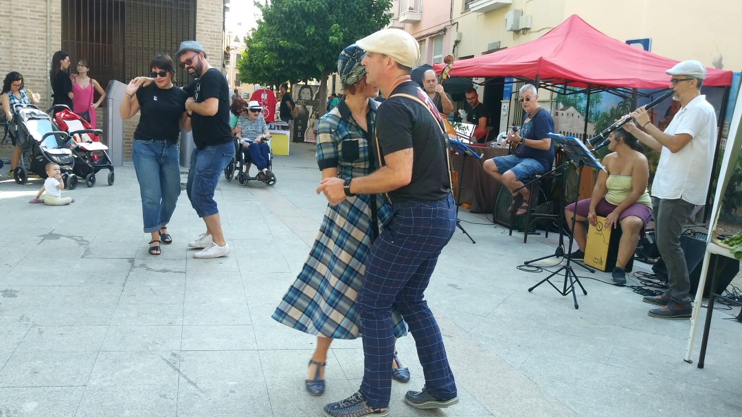 Un barrio muy vivo