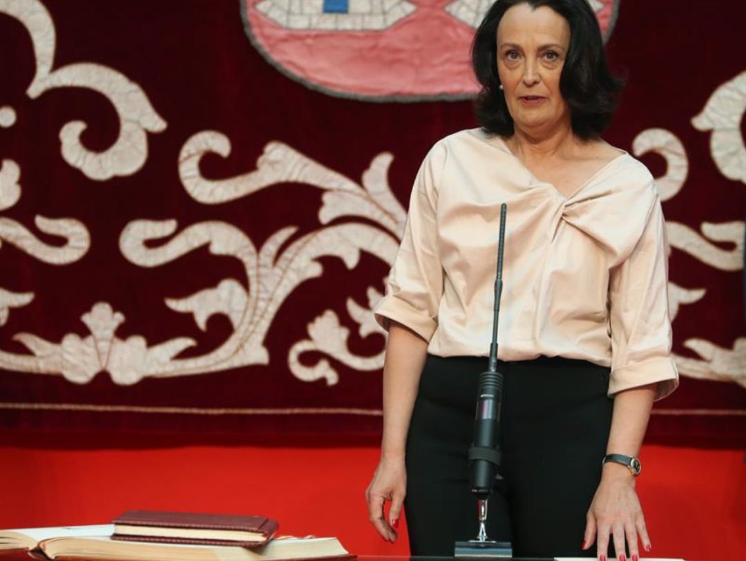 La exconsejera de Justicia, Yolanda Ibarrola La exconsejera de Justicia, Yolanda Ibarrola