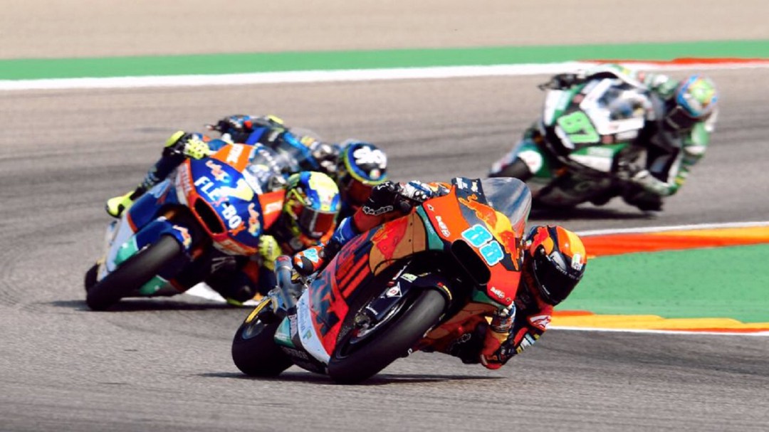 Jorge Martín consigue el noveno puesto en el GP de Aragón