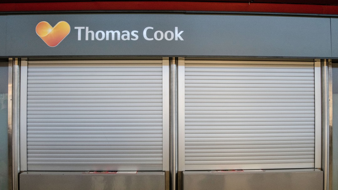 Una decena de hoteles afectados por la quiebra de Thomas Cook