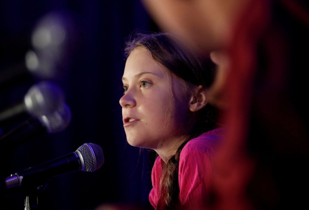 La activista Greta Thunberg La activista Greta Thunberg