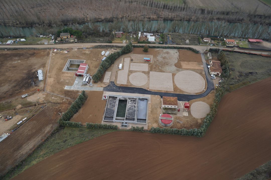 Área de la EDAR de Venta de Baños (Palencia) Área de la EDAR de Venta de Baños (Palencia)