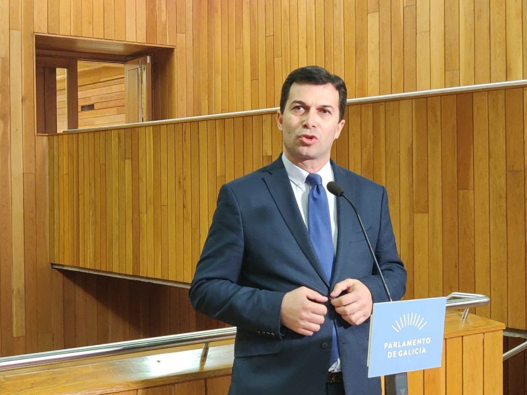 El secretario xeral del PSdeG, Gonzalo Caballero, en el Debate del Estado de la Autonomía El secretario xeral del PSdeG, Gonzalo Caballero, en el Debate del Estado de la Autonomía