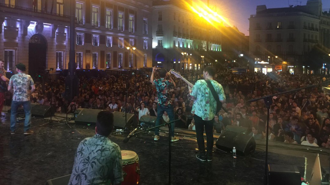 La Puerta del Sol vibra al ritmo de los nuevos artistas en Actúa 2019