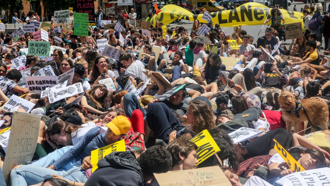 Primera huelga mundial por el clima