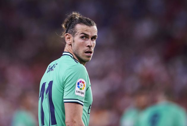 Gareth Bale, durante el partido del Pizjuán Gareth Bale, durante el partido del Pizjuán