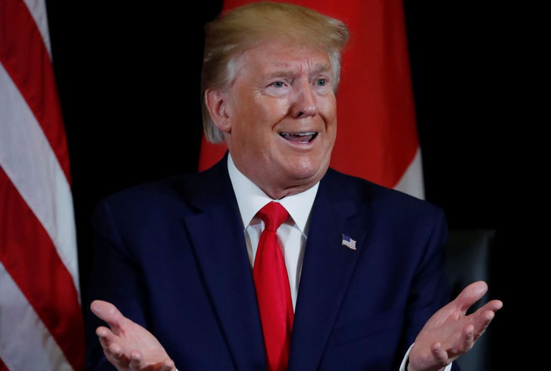 El presidente de EEUU, Donald Trump El presidente de EEUU, Donald Trump