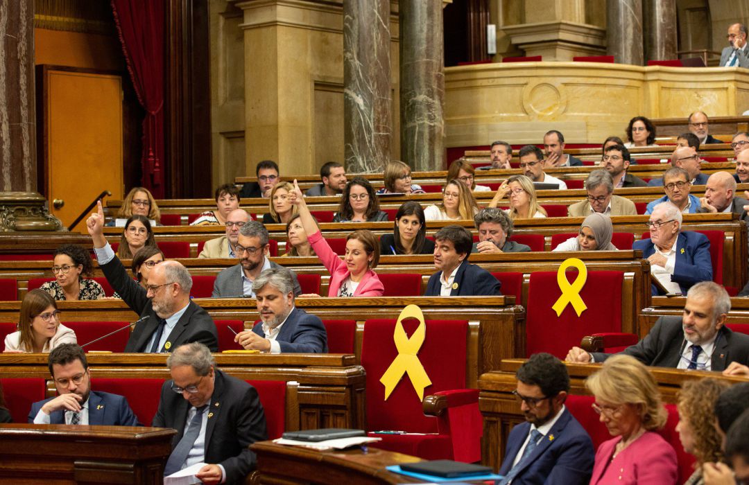 Segunda jornada del Debate de Política General en el Parlament.
Segunda jornada del Debate de Política General en el Parlament.