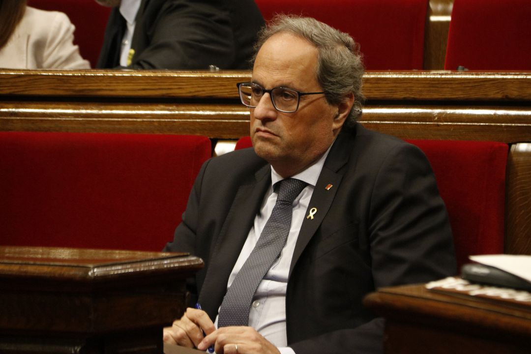 El president de la Generalitat, Quim Torra. El president de la Generalitat, Quim Torra.