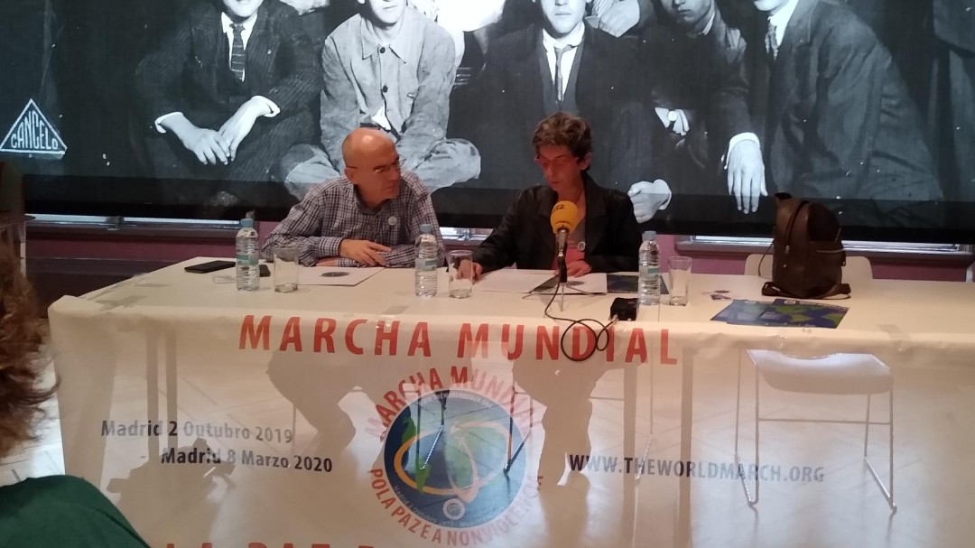 La segunda Marcha Mundial por la Paz y la No Violencia regresa en octubre