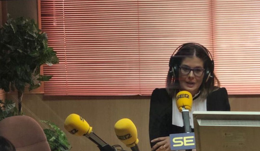 La alcaldesa de Móstoles, Noelia Posse La alcaldesa de Móstoles, Noelia Posse