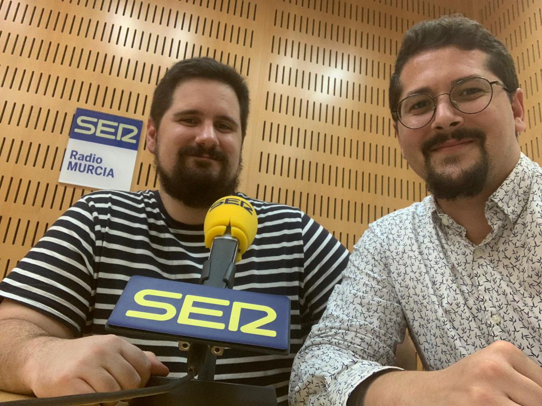 Luis Hidalgo y Jose Antonio Sánchez en la tertulia de baloncesto de SER Deportivos Región de Murcia Luis Hidalgo y Jose Antonio Sánchez en la tertulia de baloncesto de SER Deportivos Región de Murcia