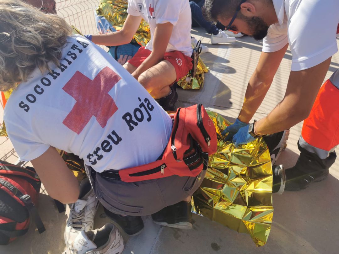 Llegan cuatro pateras a la Marina Alta, en un día Llegan cuatro pateras a la Marina Alta, en un día
