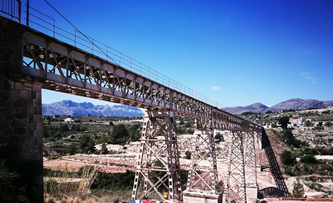 Actual puente del Quisi. Benissa Actual puente del Quisi. Benissa