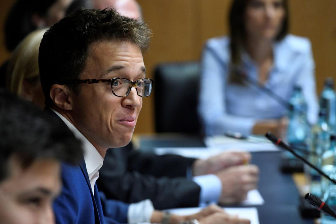El portavoz de Más Madrid, Íñigo Errejón, a su llegada este martes a la reunión de la Junta de Portavoces de la Asamblea de Madrid. Más Madrid tiene previsto celebrar este miércoles una asamblea para acordar que Errejón sea su cabeza de lista, la marca con la que concurrirán y en qué circunscripciones lo harán. EFEVíctor Lerena El portavoz de Más Madrid, Íñigo Errejón, a su llegada este martes a la reunión de la Junta de Portavoces de la Asamblea de Madrid. Más Madrid tiene previsto celebrar este miércoles una asamblea para acordar que Errejón sea su cabeza de lista, la marca con la que concurrirán y en qué circunscripciones lo harán. EFEVíctor Lerena