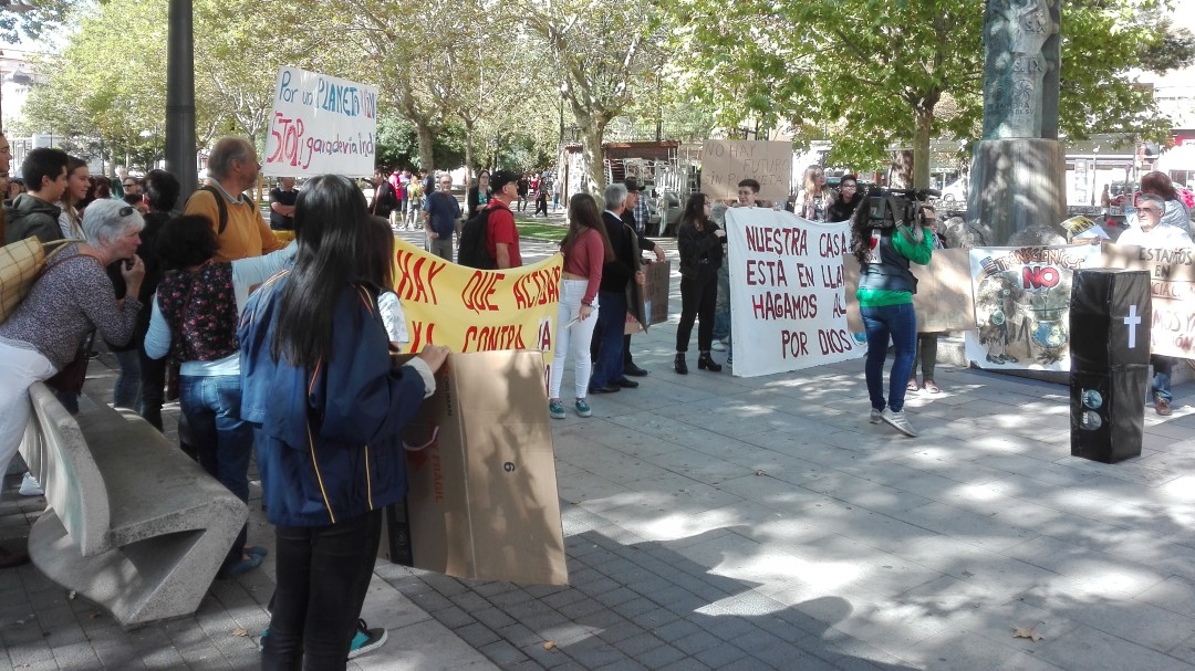 Protestas para concienciar de la emergencia climática