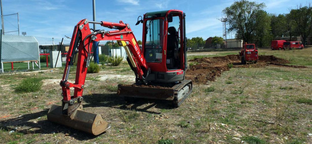 El proyecto se divide en dos partes: una pista de ‘skate’ de hormigón pulido y un circuito ‘pump track’ El proyecto se divide en dos partes: una pista de ‘skate’ de hormigón pulido y un circuito ‘pump track’
