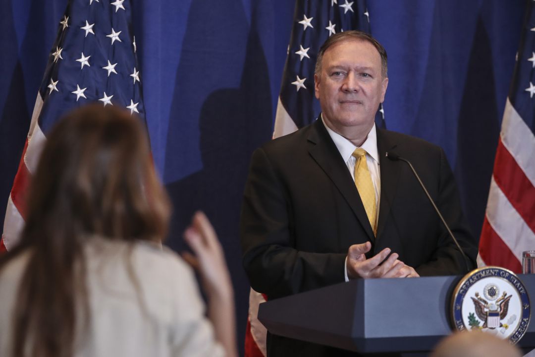 Mike Pompeo, secretario de Estado de EEUU Mike Pompeo, secretario de Estado de EEUU