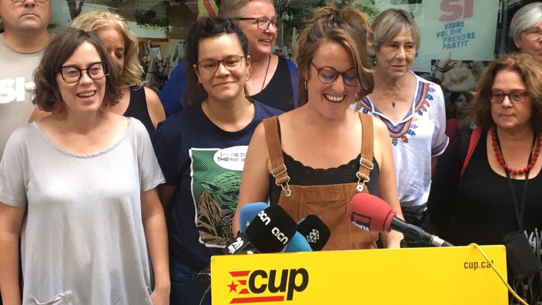 La CUP concurrirá a las generales para "decirle al Estado que se vaya"