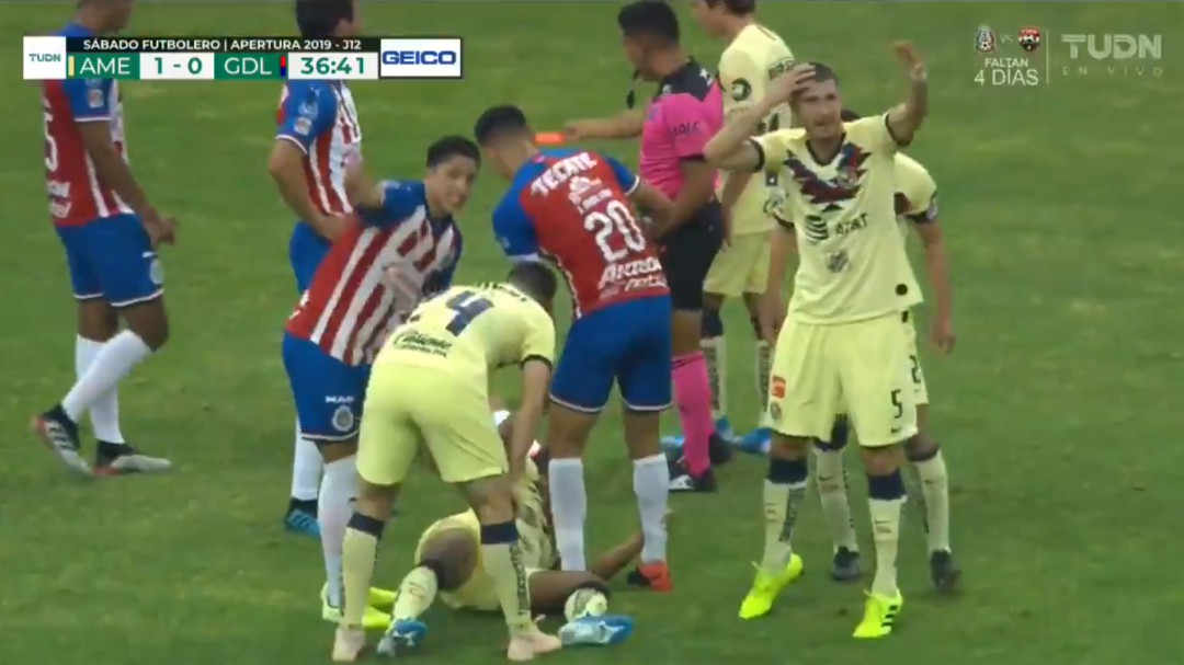 Espeluznante entrada sufrida por un exculé en la Liga Mexicana