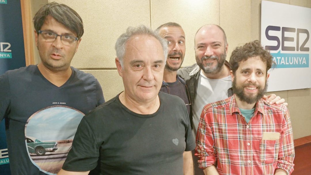 Ferran Adrià visita 'Todo Por La Radio'