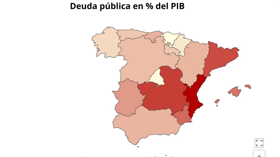 Uno de cada tres euros del PIB Regional es deuda pública: Ya son 9.699 millones
