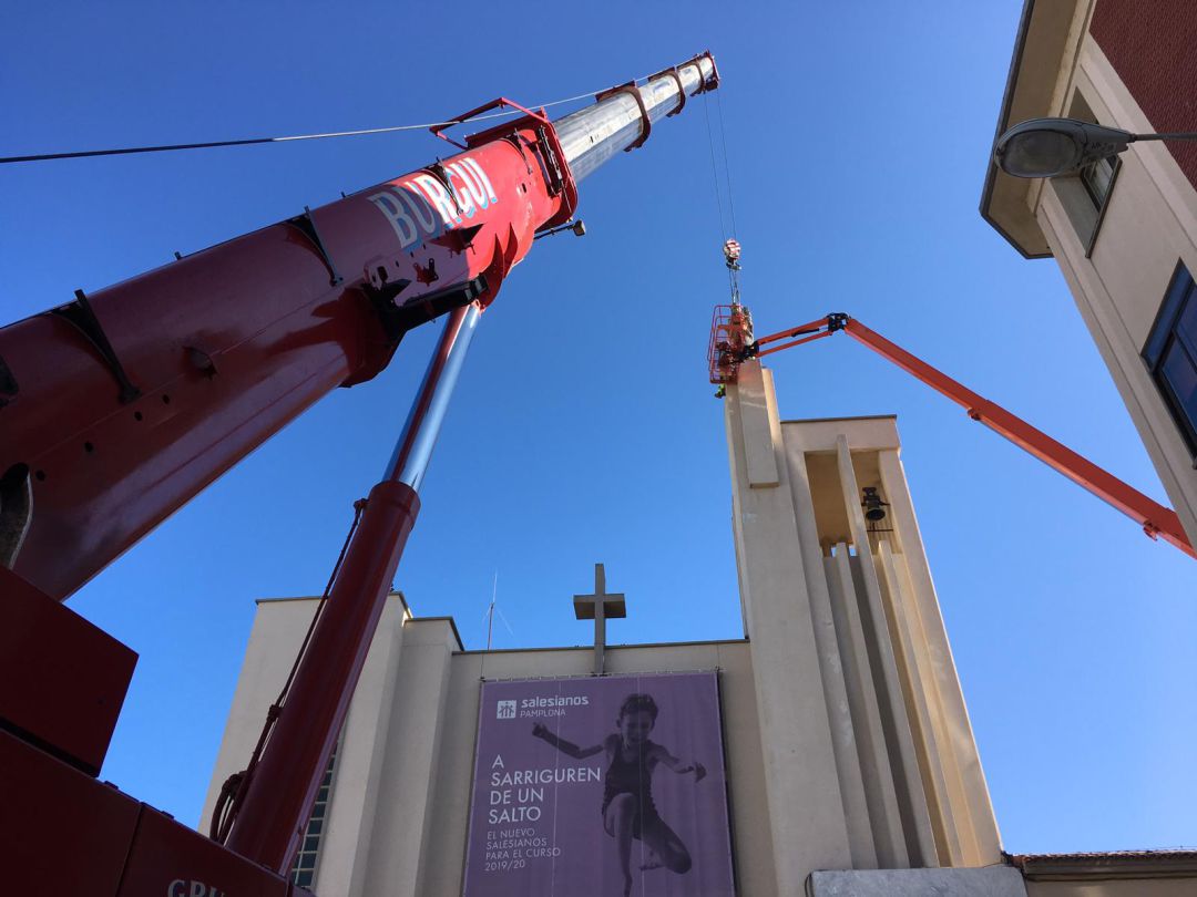 La bajada de la Virgen de Salesianos La bajada de la Virgen de Salesianos