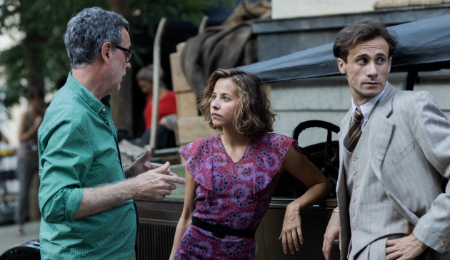 Irene Escolar y Oriol Plat en el rodaje de 'Dime quién soy' Irene Escolar y Oriol Plat en el rodaje de 'Dime quién soy'