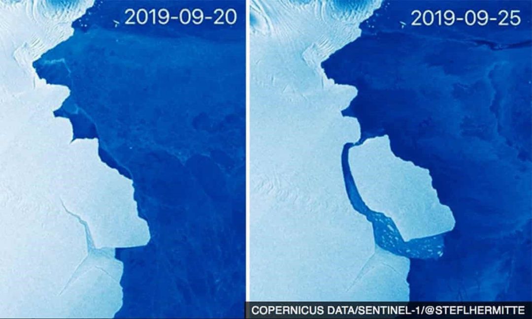 Nuevo iceberg en la Antártida Oriental
Nuevo iceberg en la Antártida Oriental