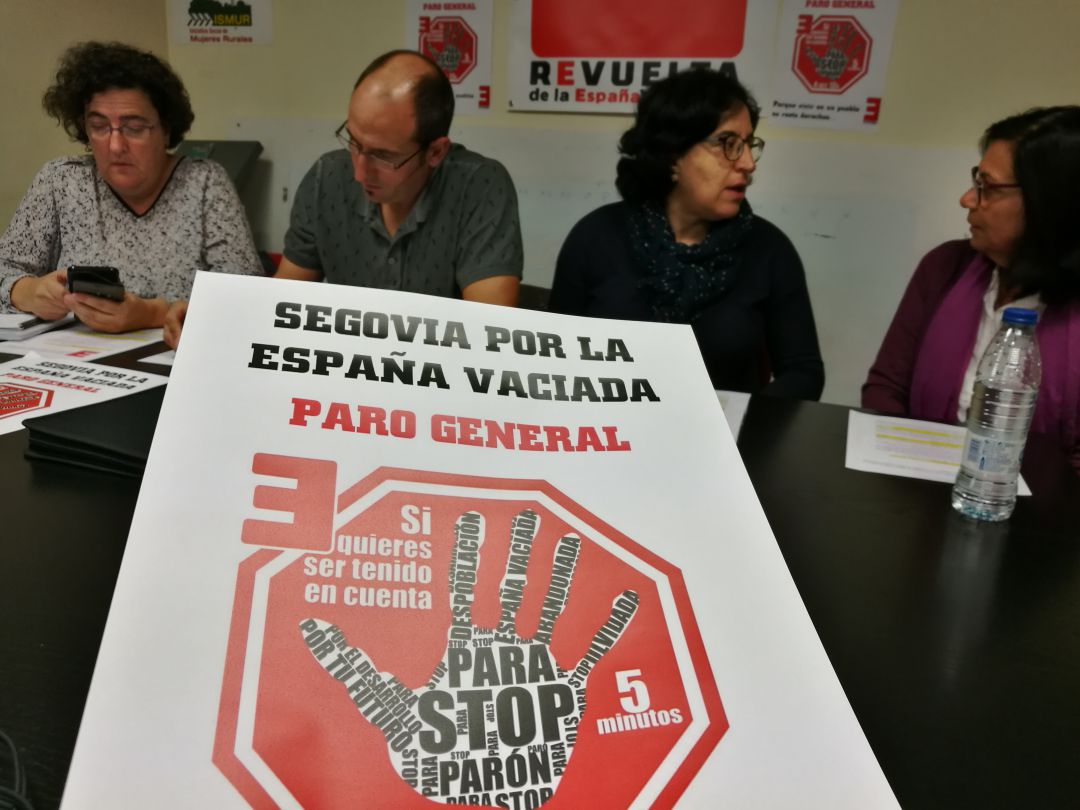 El paro se convoca en los 208 municipios de la provincia de Segovia El paro se convoca en los 208 municipios de la provincia de Segovia