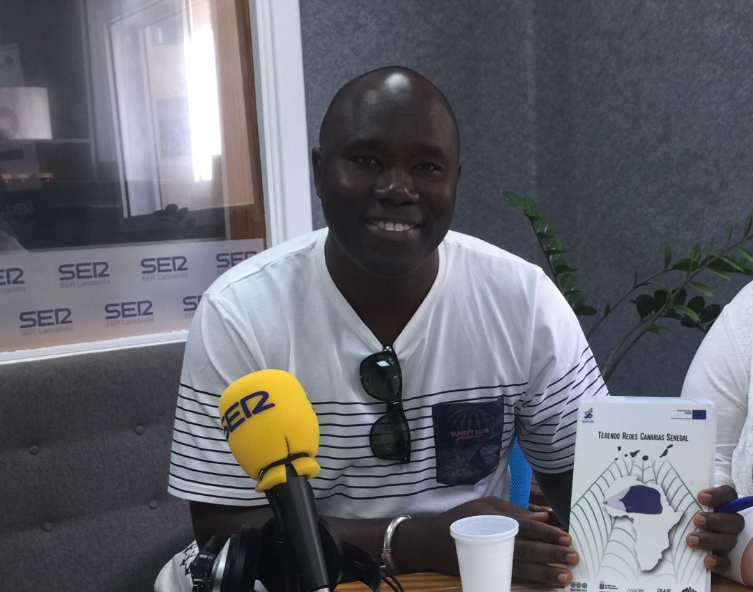 Mousa Nying, presidente de la asociación de senegaleses "Gente Unida" Mousa Nying, presidente de la asociación de senegaleses "Gente Unida"
