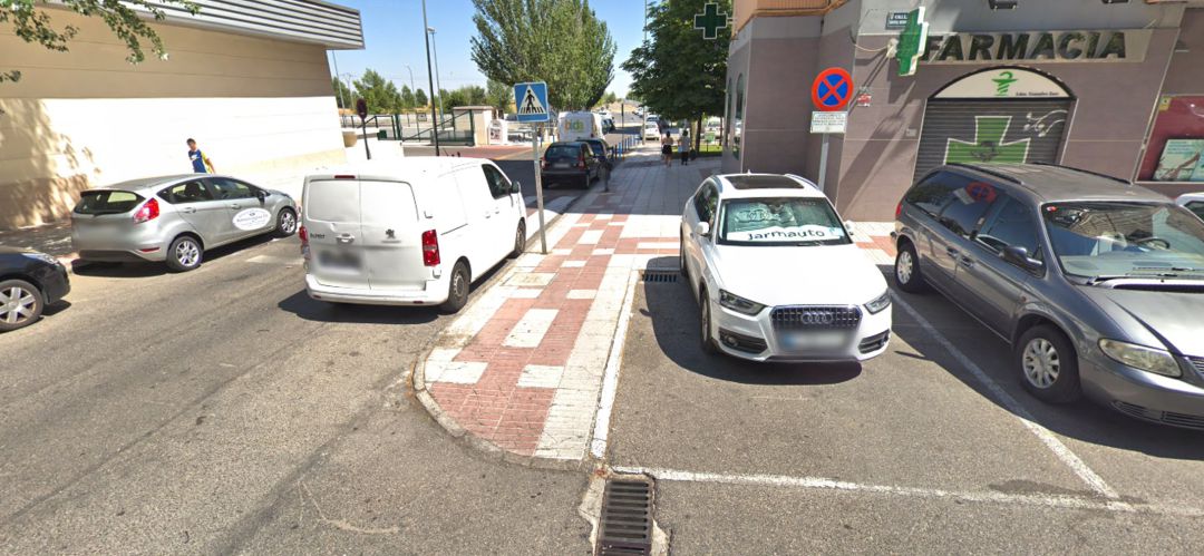 Una plaza reservada en Humanes de Madrid Una plaza reservada en Humanes de Madrid