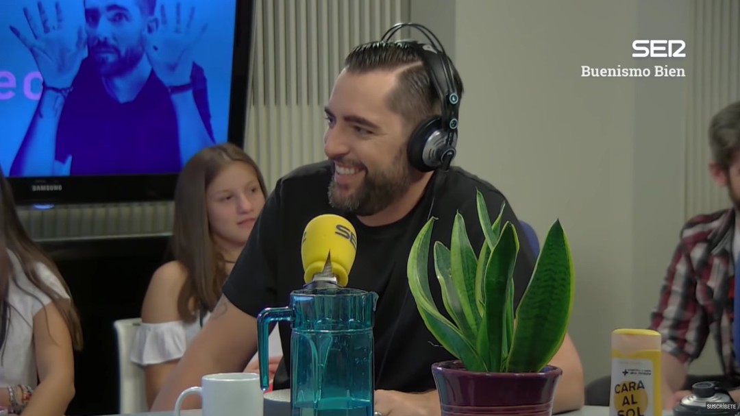Invitado al programa de Burque y Peinado