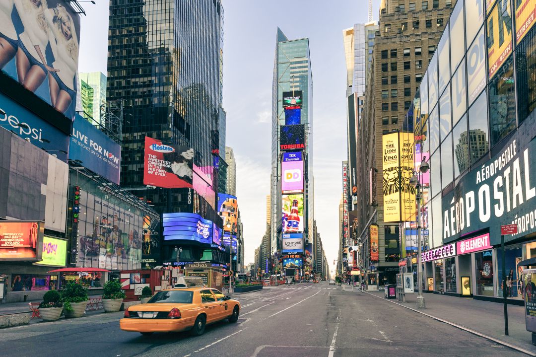Times Square es una de las zonas más conocidas de la ciudad. Times Square es una de las zonas más conocidas de la ciudad.