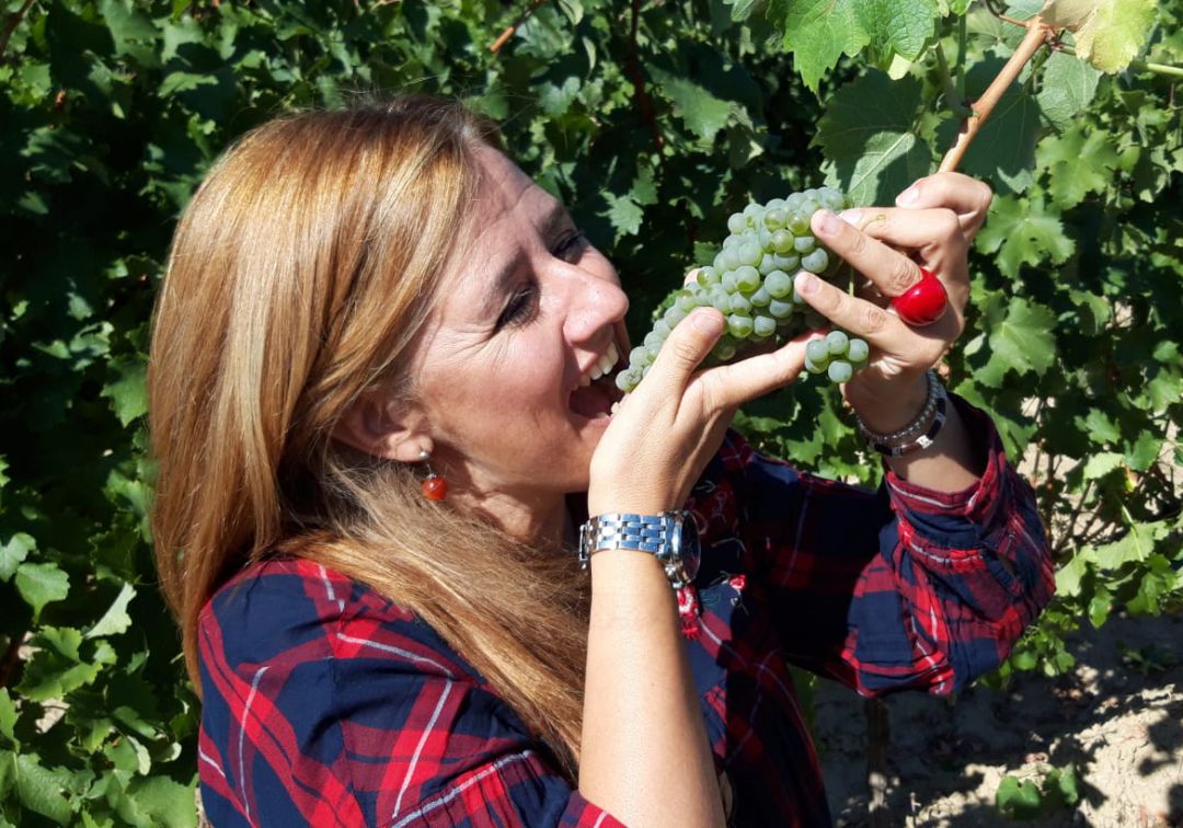 Raquel Latre: vino del Somontano, contra la despoblación