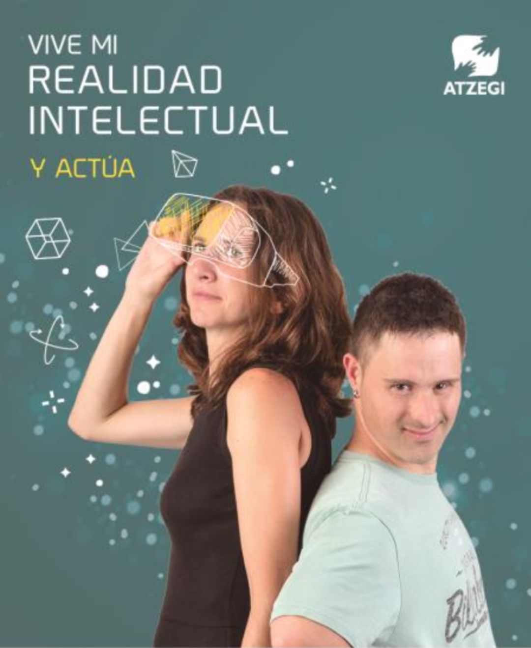 Imagen del cartel anunciador de la nueva campaña de sensibilización de Atzegi Imagen del cartel anunciador de la nueva campaña de sensibilización de Atzegi