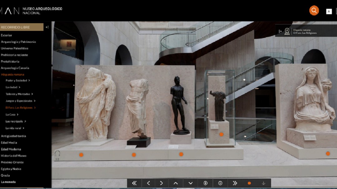 El Museo Arqueológico Nacional presenta "MAN Aula Virtual" a los escolares de Trescasas